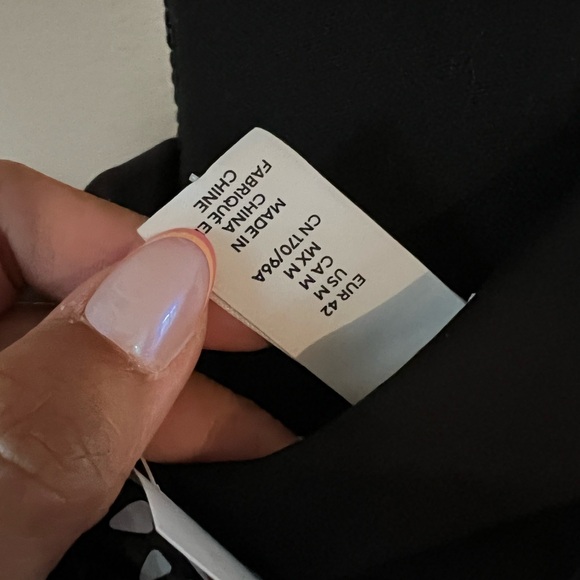 H&M Sheer top with attached crop vest - Picture 2 of 5